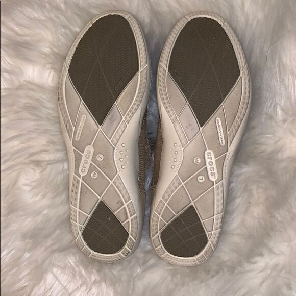 Crocs Walu Mule Canvas Boat loafers 7w - Picture 6 of 6